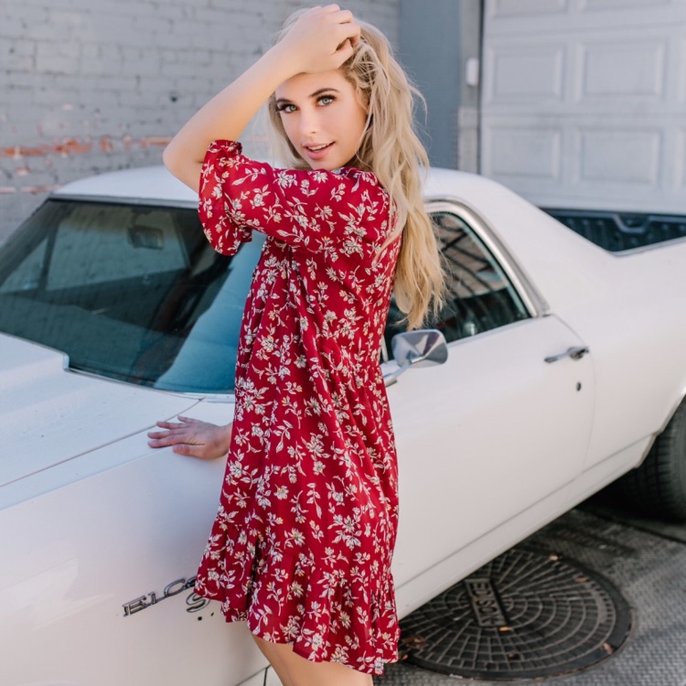 Mauve dress
